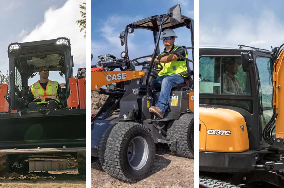 the latest models in construction equipment